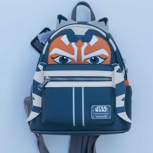 PRE-ORDER NWT Ahsoka Tano Loungefly Mini Backpack